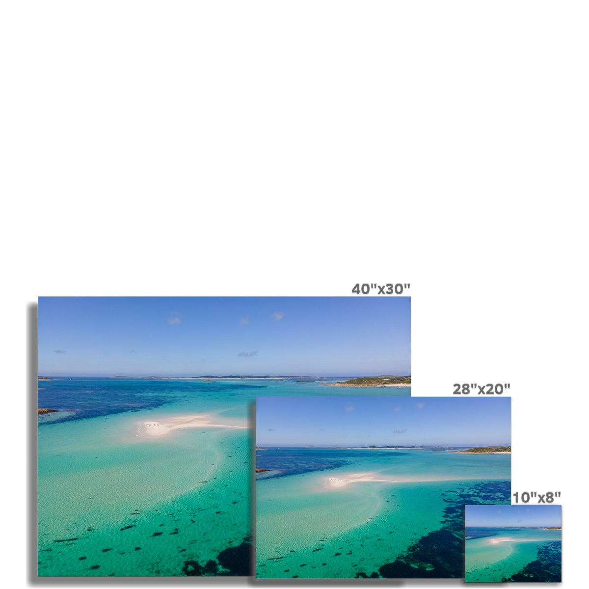 ganilly sandbar picture sizes