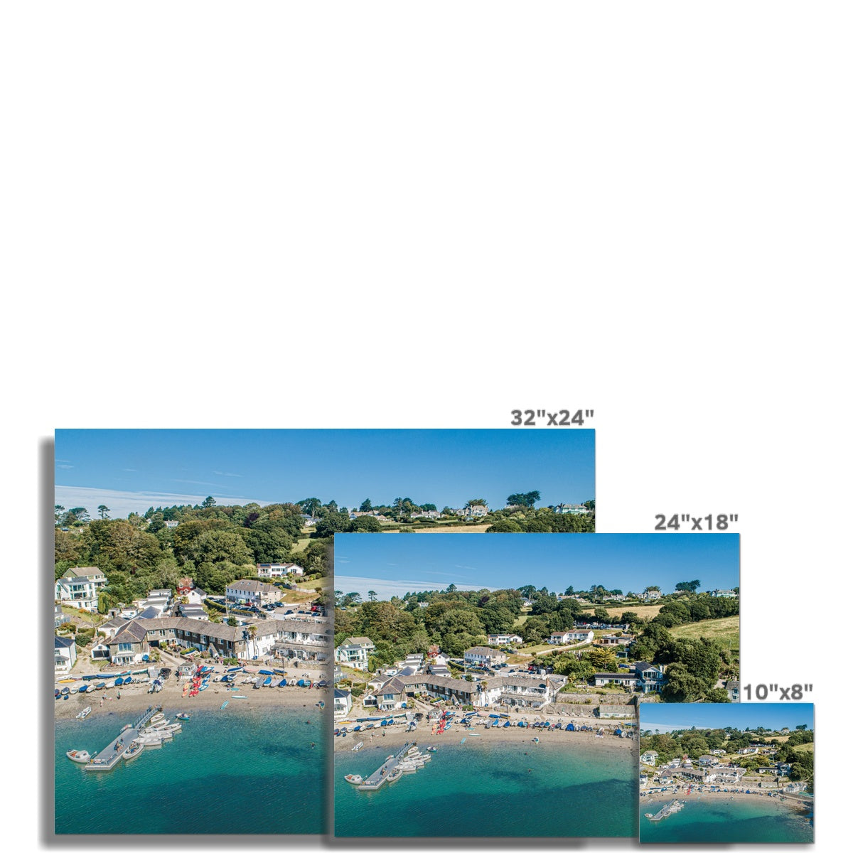 helford beach picture sizes