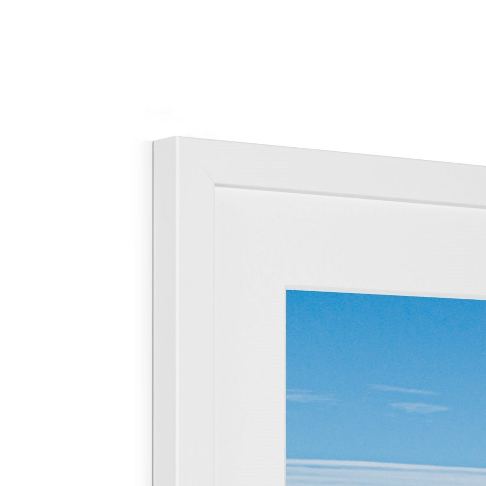 helford beach white frame detail