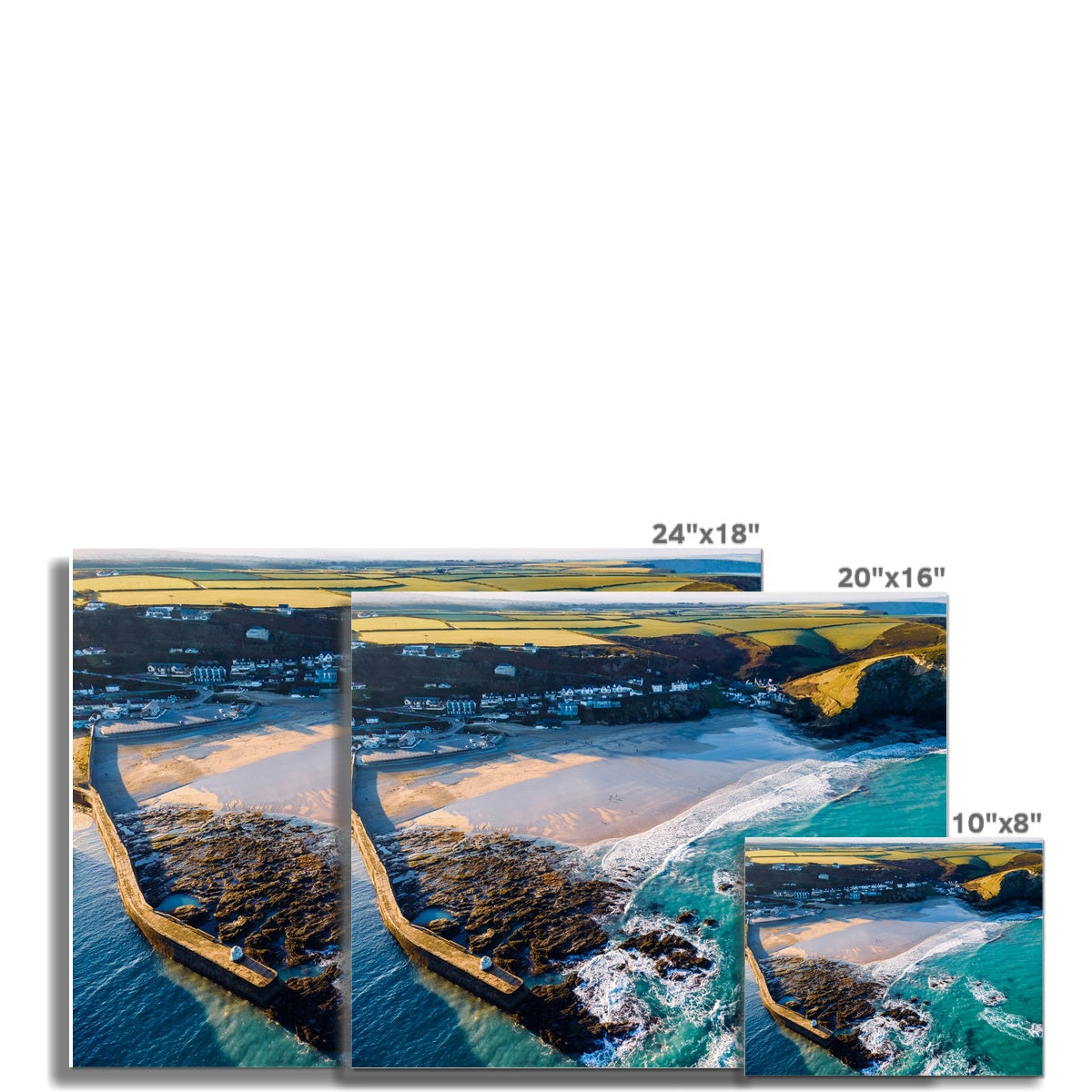 portreath harbour picture sizes