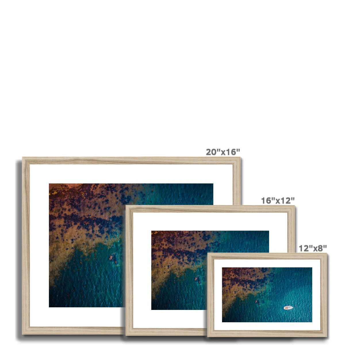 penryn creek framed photograph