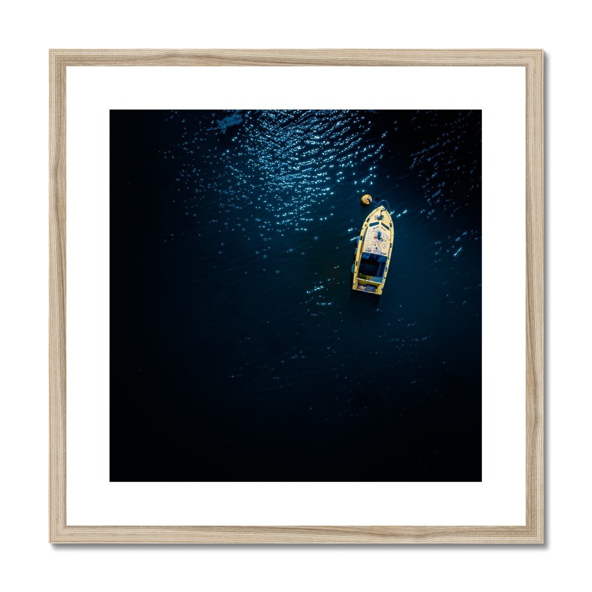 falmouth dark waters wooden frame