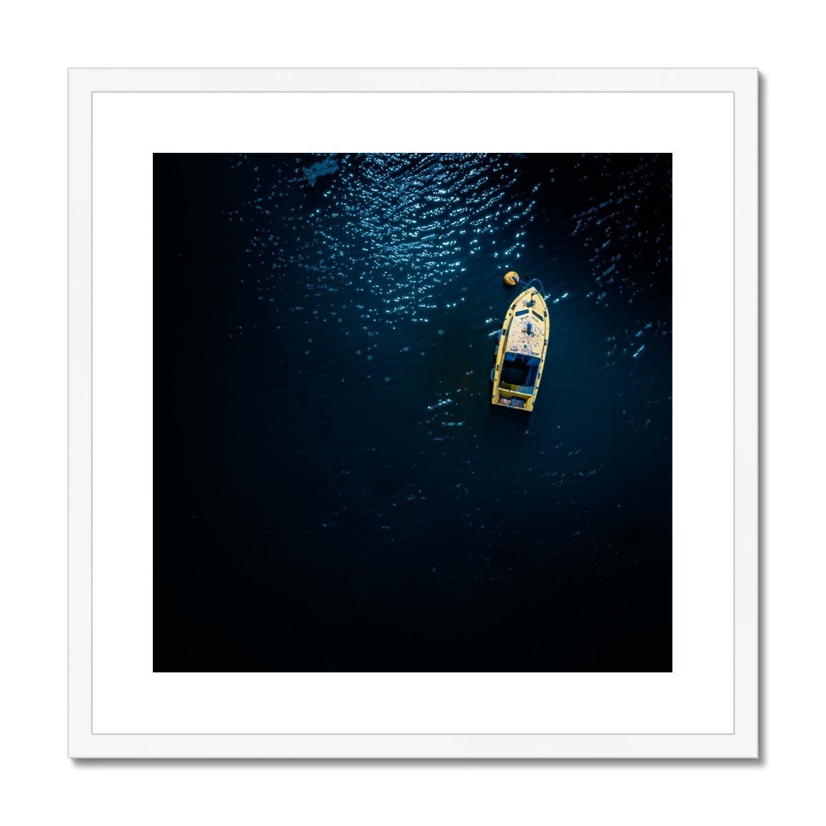 falmouth dark waters white frame