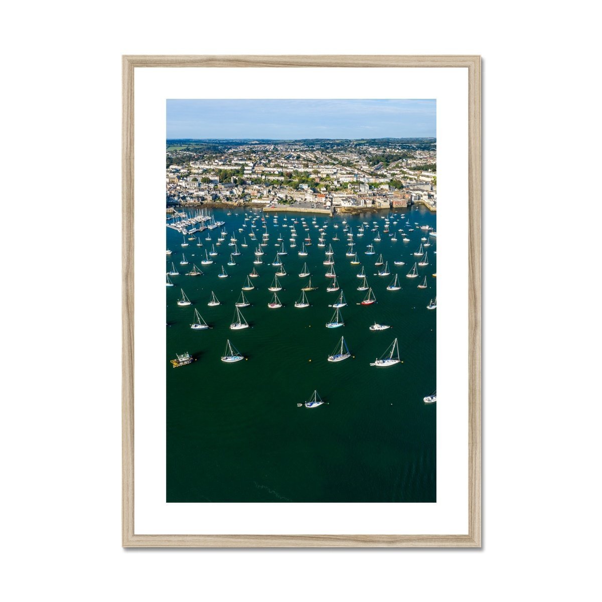 falmouth sailing boats wooden frame