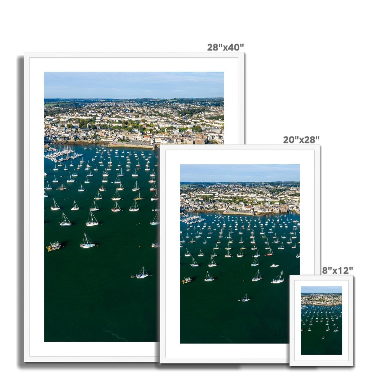 falmouth sailing boats frame sizes