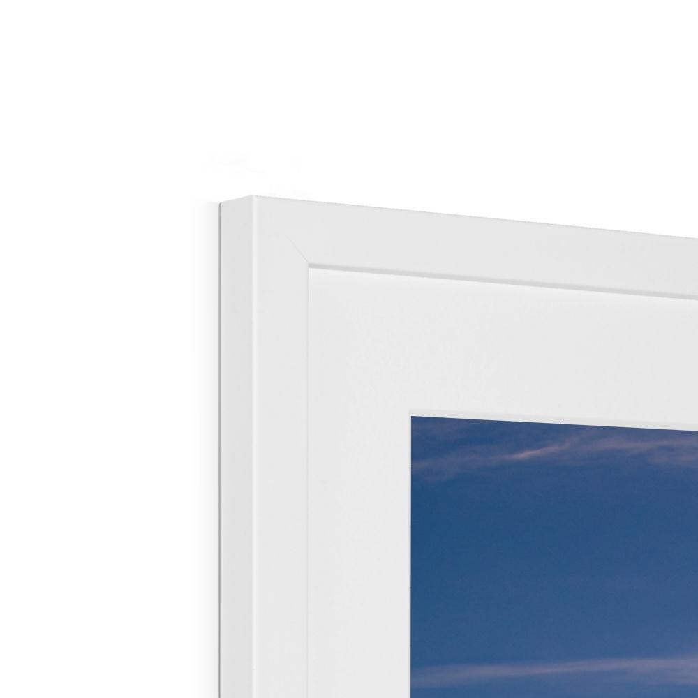 falmouth view to sea white frame detail