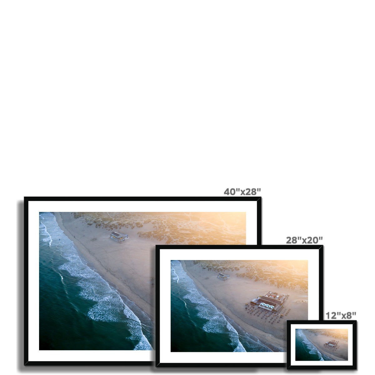 dawn watering hole frame sizes