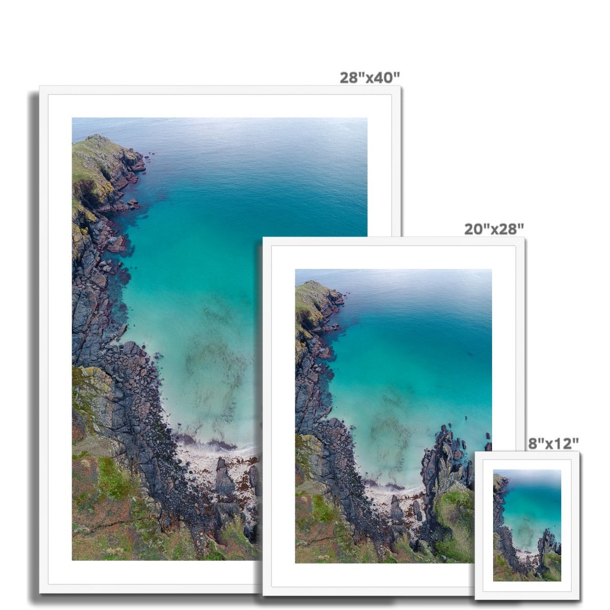housel bay from above wooden frame sizes