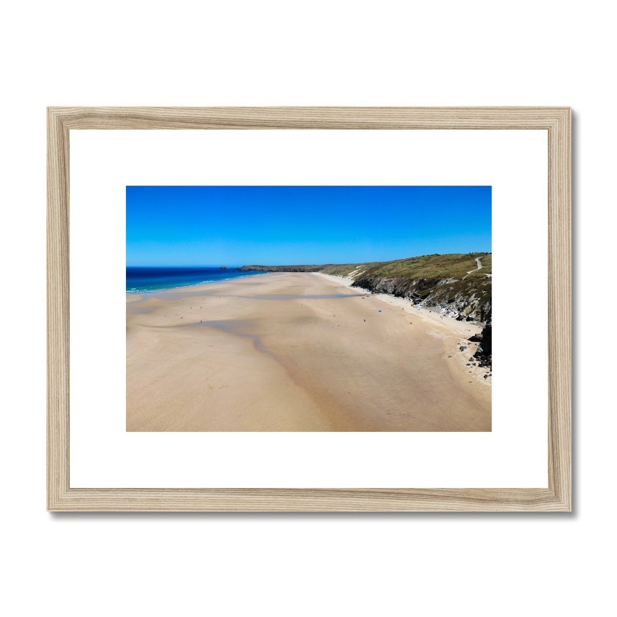 low tide perranporth wooden frame