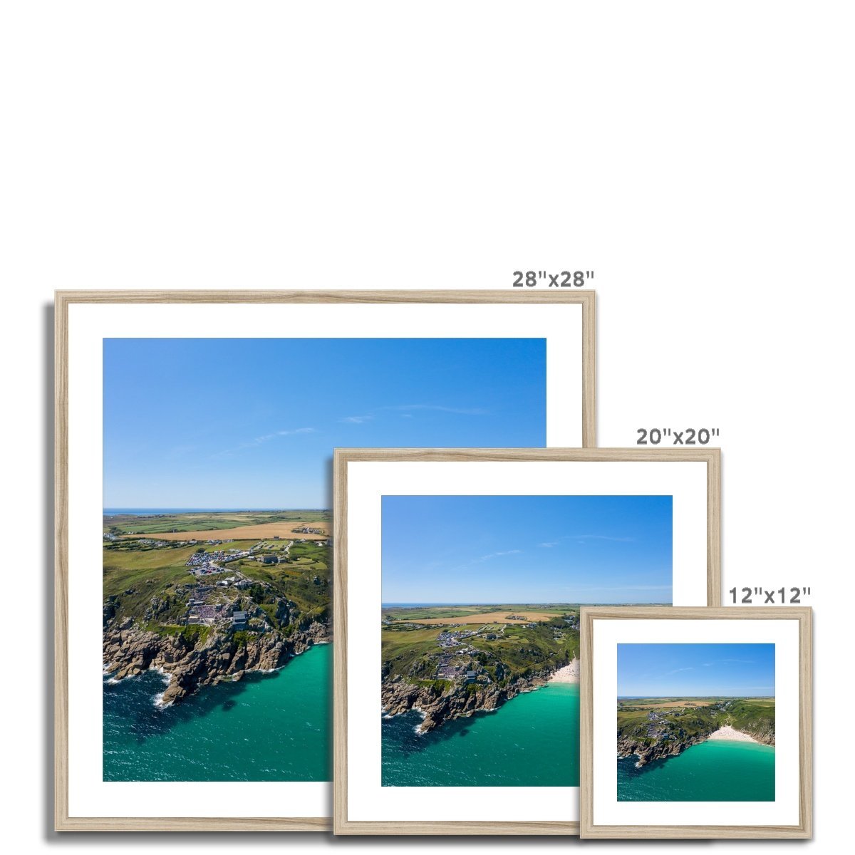 porthcurno the minack theatre wooden frame sizes