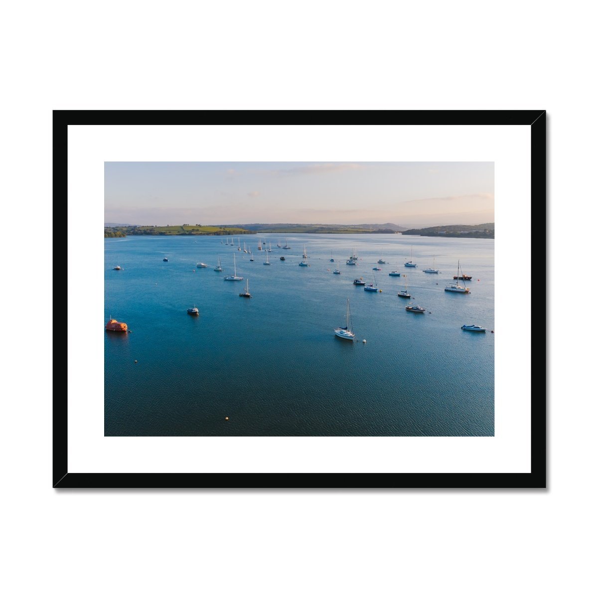 river tamar saltash framed print